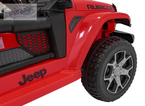 Pojazd Jeep Wrangler Rubicon Czerwony Pojazd Jeep Wrangler Rubicon Czerwony