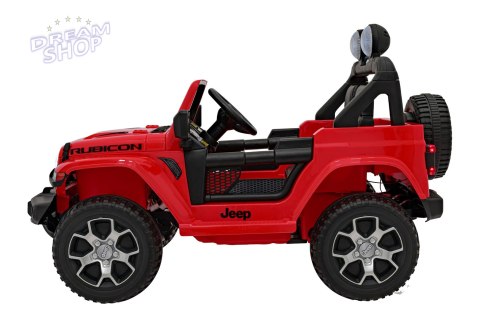 Pojazd Jeep Wrangler Rubicon Czerwony Pojazd Jeep Wrangler Rubicon Czerwony