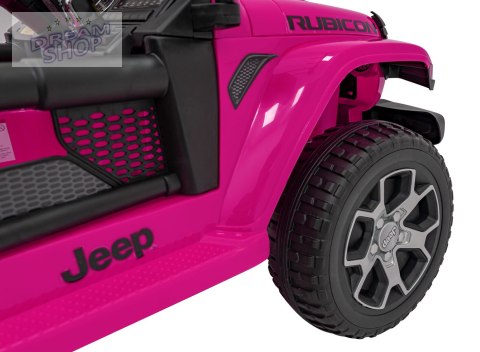 Pojazd Jeep Wrangler Rubicon Różowy