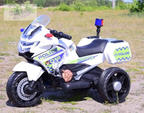 SZYBKI MOTOR POLICYJNY Z KOGUTEM, MIĘKKIE KOŁA, DŹWIĘKI, DWA SILNIKI, PILOT/NT5188 SZYBKI MOTOR POLICYJNY Z KOGUTEM, MIĘKKIE KOŁA, DŹWIĘKI, DWA SILNIKI, PILOT/NT5188