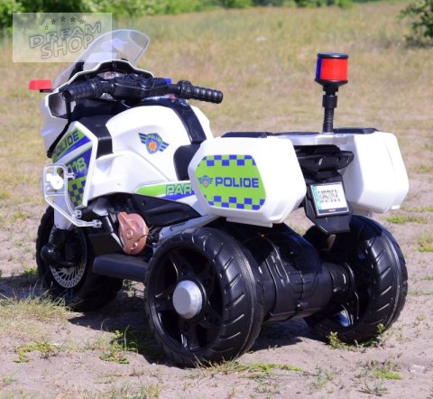 SZYBKI MOTOR POLICYJNY Z KOGUTEM, MIĘKKIE KOŁA, DŹWIĘKI, DWA SILNIKI, PILOT/NT5188 SZYBKI MOTOR POLICYJNY Z KOGUTEM, MIĘKKIE KOŁA, DŹWIĘKI, DWA SILNIKI, PILOT/NT5188
