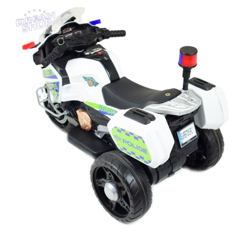 SZYBKI MOTOR POLICYJNY Z KOGUTEM, MIĘKKIE KOŁA, DŹWIĘKI, DWA SILNIKI, PILOT/NT5188 SZYBKI MOTOR POLICYJNY Z KOGUTEM, MIĘKKIE KOŁA, DŹWIĘKI, DWA SILNIKI, PILOT/NT5188