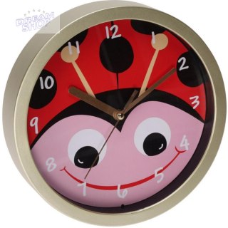 ZEGAR ŚCIENNY KIDS ANIMAL20 CM BIEDRONKA