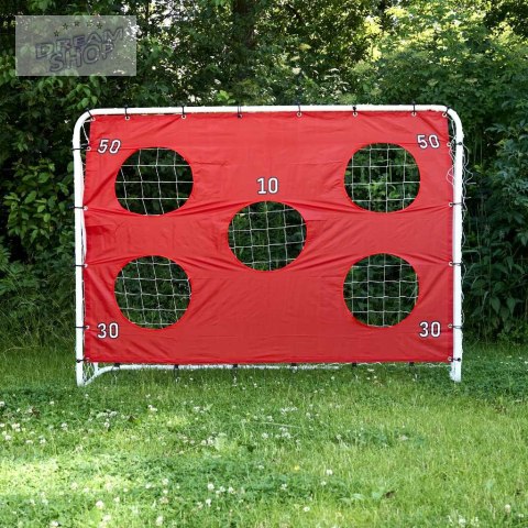 Bramka piłkarska do piłki nożnej dla dzieci treningowa 2w1 + mata celności 215 x 153 x 76 cm Bramka piłkarska do piłki nożnej dla dzieci treningowa 2w1 + mata celności 215 x 153 x 76 cm