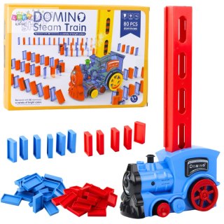Elektryczna Lokomotywa Na Baterie Klocki Domino Para Wodna 80el