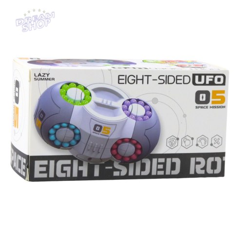 Gra Logiczna Układanka Ufo Magiczna Kapsuła Obrotowa Różowa Gra Logiczna Układanka Ufo Magiczna Kapsuła Obrotowa Różowa