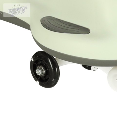 Jeździk grawitacyjny LED Swing FIX S1 skuter z rączką szary max 65kg Jeździk grawitacyjny LED Swing FIX S1 skuter z rączką szary max 65kg