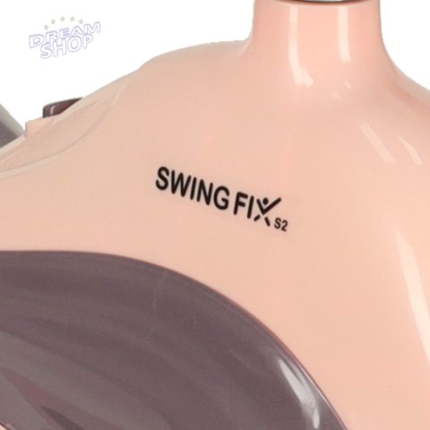 Jeździk grawitacyjny LED Swing FIX S2 skuter z rączką fioletowy max 100kg Jeździk grawitacyjny LED Swing FIX S2 skuter z rączką fioletowy max 100kg