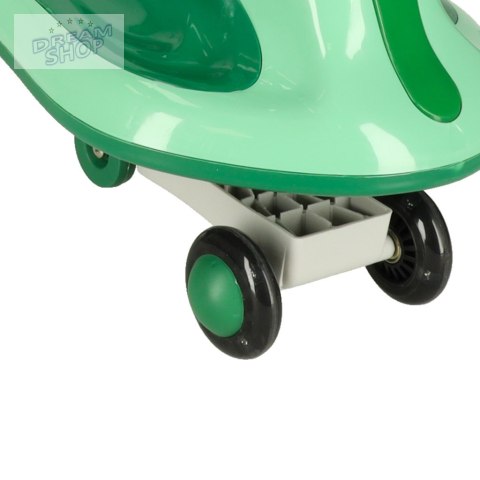 Jeździk grawitacyjny LED Swing FIX S2 skuter z rączką zielony max 100kg Jeździk grawitacyjny LED Swing FIX S2 skuter z rączką zielony max 100kg