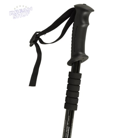 Kijki kije trekkingowe do nordic walking składane 2 sztuki czarne Kijki kije trekkingowe do nordic walking składane 2 sztuki czarne
