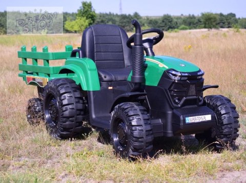 MEGA TRAKTOR AGRICULTURE Z PRZYCZEPĄ 2X200, 24V, SZYBKI SUPER JAKOSĆ/JC000B MEGA TRAKTOR AGRICULTURE Z PRZYCZEPĄ 2X200, 24V, SZYBKI SUPER JAKOSĆ/JC000B
