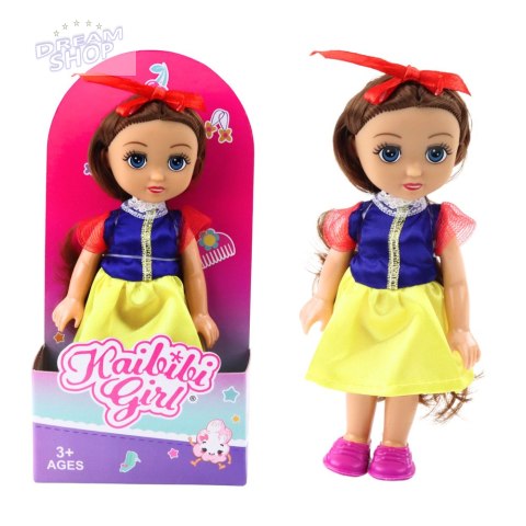 Mini Laleczka Księżniczka Korona Zdobiona Sukienka 17cm Mix Mini Laleczka Księżniczka Korona Zdobiona Sukienka 17cm Mix