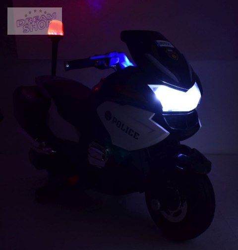 NAJWIĘKSZY SUPER SZYBKI MOTOR ŚCIGACZ POLICYJNY 118, MIĘKKIE KOŁA, MIĘKKIE SIEDZENIE, GAZ W RĄCZCE, HAMULEC /HZB118 NAJWIĘKSZY SUPER SZYBKI MOTOR ŚCIGACZ POLICYJNY 118, MIĘKKIE KOŁA, MIĘKKIE SIEDZENIE, GAZ W RĄCZCE, HAMULEC /HZB118