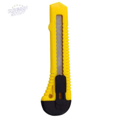 Nóż Segmentowy Do Tektury Papieru Żółty 20mm Nóż Segmentowy Do Tektury Papieru Żółty 20mm