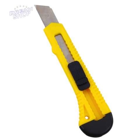Nóż Segmentowy Do Tektury Papieru Żółty 20mm Nóż Segmentowy Do Tektury Papieru Żółty 20mm
