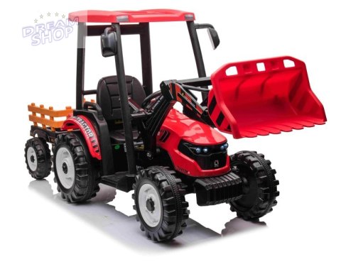 OLBRZYMI TRAKTOR NA AKUMULATOR Z PRZYCZEPĄ 24 V, 400W, PILOT/JS-3158B-24V