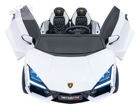 Pojazd Lamborghini Revuelto XL Biały Pojazd Lamborghini Revuelto XL Biały
