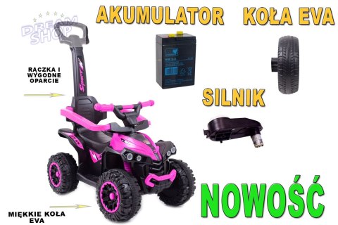 QUAD NA AKUMULATOR, JEŹDZIK, ODPYCHACZ, PCHACZ - POJAZD WIELOFUNKCYJNY /921A