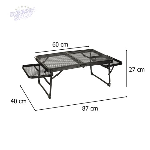 Stół stolik turystyczny LUARO kempingowy cateringowy składany 87 x 60 x 40 x 27 cm Stół stolik turystyczny LUARO kempingowy cateringowy składany 87 x 60 x 40 x 27 cm