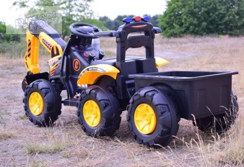 TRAKTOR, KOPARKA NA AKUMULATOR+PRZYCZEPA,PILOT /HT9158 TRAKTOR, KOPARKA NA AKUMULATOR+PRZYCZEPA,PILOT /HT9158
