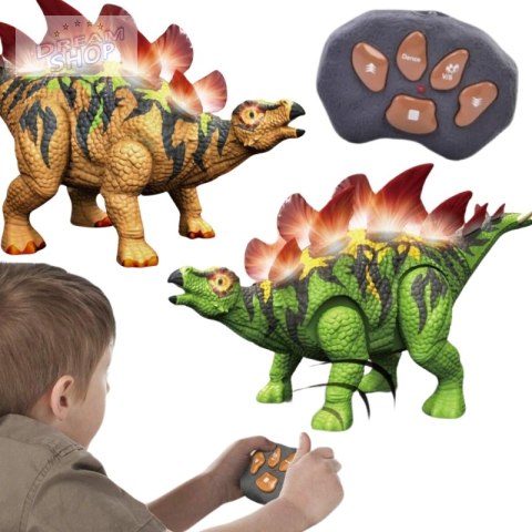 WOOPIE Dinozaur Zdalnie Sterowany RC Robot Stegozaur