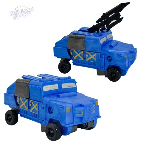 WOOPIE Robot Transformujący 2w1 Pojazd Bojowy