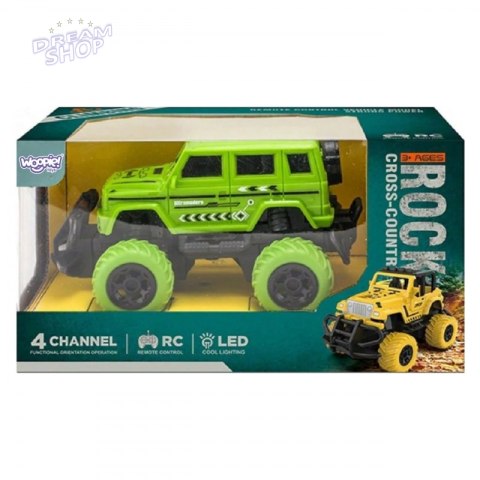 WOOPIE Samochód Zdalnie Sterowany RC Jeep Cross-Country LED WOOPIE Samochód Zdalnie Sterowany RC Jeep Cross-Country LED