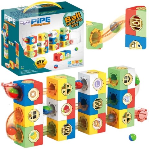 WOOPIE Tor Kulkowy Kulodrom Zestaw Konstrukcyjny Klocki 3D WOOPIE Tor Kulkowy Kulodrom Zestaw Konstrukcyjny Klocki 3D