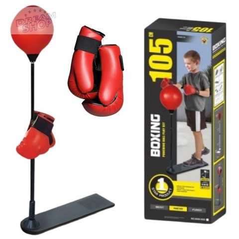 WOOPIE Zestaw Bokserski Stojąca Gruszka Regulowana 70-105 cm WOOPIE Zestaw Bokserski Stojąca Gruszka Regulowana 70-105 cm