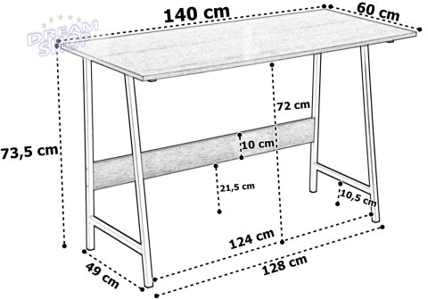 Biurko GRENEN Modern Oak