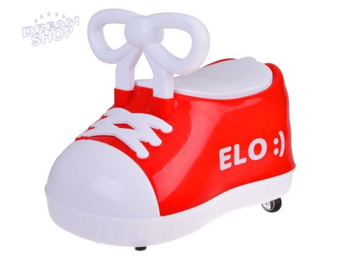 Czerwony TRAMPEK Elo :) - JEŹDZIK but Super-obrotowy + muzyka SP0813 Czerwony TRAMPEK Elo :) - JEŹDZIK but Super-obrotowy + muzyka SP0813