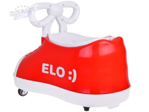 Czerwony TRAMPEK Elo :) - JEŹDZIK but Super-obrotowy + muzyka SP0813 Czerwony TRAMPEK Elo :) - JEŹDZIK but Super-obrotowy + muzyka SP0813