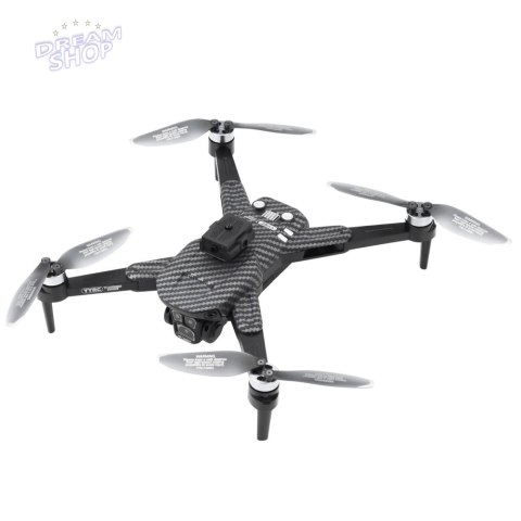 Dron Y329 Kamera HD WIFI Światła LED Aplikacja Czarny Karbonowy Dron Y329 Kamera HD WIFI Światła LED Aplikacja Czarny Karbonowy