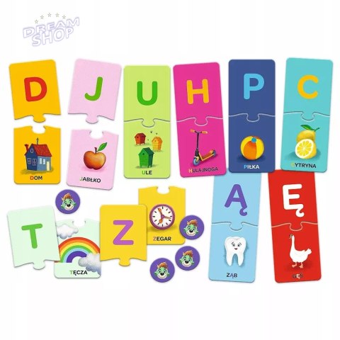 Gra dla dzieci edukacyjna mały odkrywca Abecadło 4+Trefl 02811 Gra dla dzieci edukacyjna mały odkrywca Abecadło 4+Trefl 02811