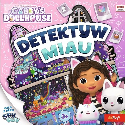 Gra planszowa rodzinna Detektyw Miau Koci domek Gabi Trefl 02695 Gra planszowa rodzinna Detektyw Miau Koci domek Gabi Trefl 02695