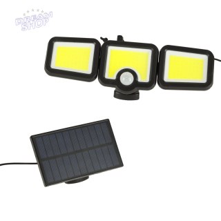 Lampa solarna LED 3w1 z czujnikiem ruchu zmierzchu