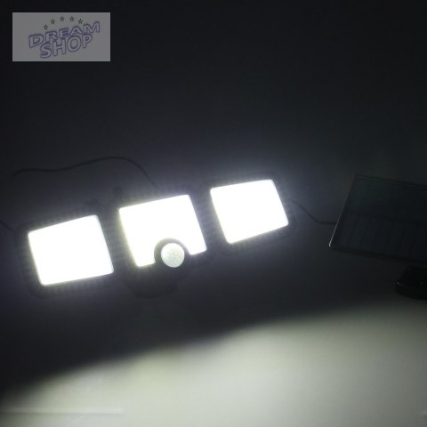 Lampa solarna LED 3w1 z czujnikiem ruchu zmierzchu Lampa solarna LED 3w1 z czujnikiem ruchu zmierzchu