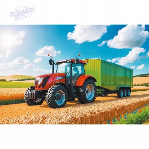 Puzzle 100 Traktor z przyczepą TREFL /Trefl 16494 Puzzle 100 Traktor z przyczepą TREFL /Trefl 16494