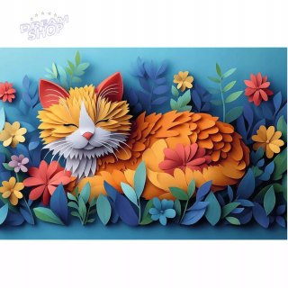 Puzzle z efektem 3D 160 el. 40-lecie Kotek Trefl 40049