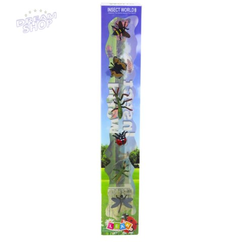Zestaw Mini Figurki Owady Osa Modliszka Biedronka 4-6cm 6szt Zestaw Mini Figurki Owady Osa Modliszka Biedronka 4-6cm 6szt