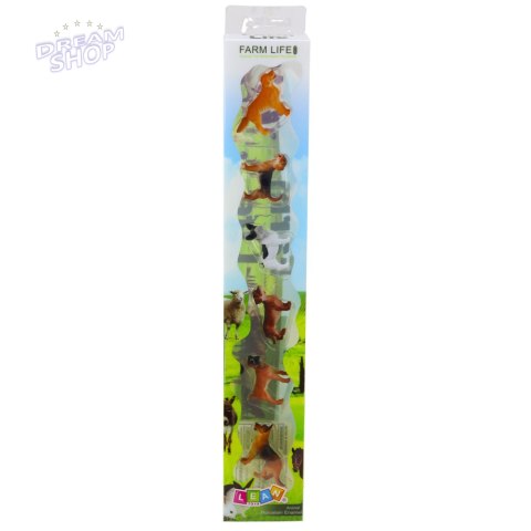 Zestaw Mini Figurki Psy Owczarek Niemiecki Jamnik Buldog Francuski 4cm 6szt Zestaw Mini Figurki Psy Owczarek Niemiecki Jamnik Buldog Francuski 4cm 6szt