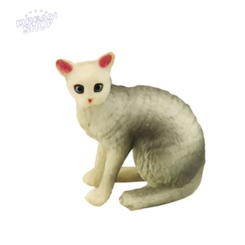 Zestaw Mini Figurki Rasy Kotów Koty Miska Do Karmienia 4-6cm 7szt Zestaw Mini Figurki Rasy Kotów Koty Miska Do Karmienia 4-6cm 7szt