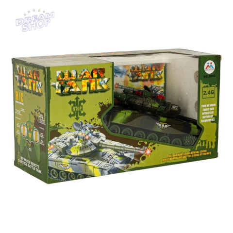 Czołg RC War Tank 9993 2.4 GHz kamuflaż leśny