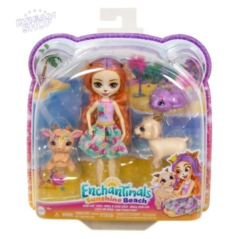 Enchantimals. Rodzina kózek lalka + zwierzątka