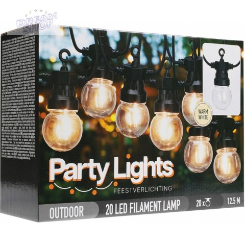 GIRLANDA OGRODOWA PARTY LIGHT 20LED GIRLANDA OGRODOWA PARTY LIGHT 20LED