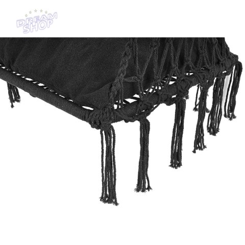 HAMAK AŻUROWY FOTEL WISZĄCY 60x60x120CM Z PODUSZKĄ CIEMNO SZARY HAMAK AŻUROWY FOTEL WISZĄCY 60x60x120CM Z PODUSZKĄ CIEMNO SZARY