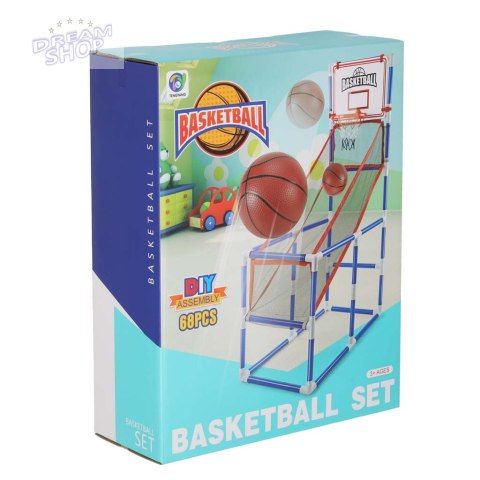 Koszykówka gra zręcznościowa sportowa przenośna basketball 2 piłki pompka