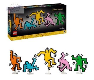 LEGO(R) ART 31216 Keith Haring tańczące postacie