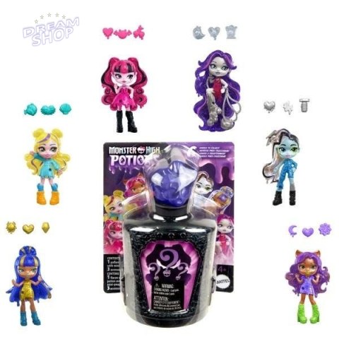 Monster High Eliksiry Minilalka Seria 1 mix Monster High Eliksiry Minilalka Seria 1 mix