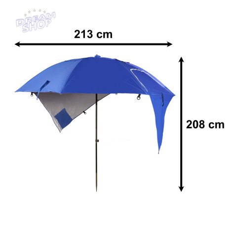 Parasol namiot plażowy ogrodowy składany duży Parasol namiot plażowy ogrodowy składany duży